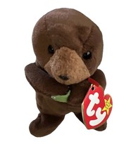 Ty Beanie Baby Babies Seaweed The Otter With Tags Style - 4080