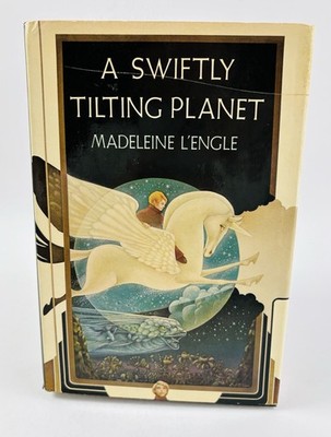 A Swiftly Tilting Planet Madeleine L'Engle 1978 Hardcover Dust Jacket Dillon Art