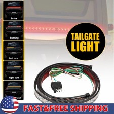48" Inch Truck Tailgate Strip LED Sequential Brake Signal Reverse Tail Light Bar