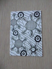 ACEO Original Acrylic Painting Landscape Miniature Art Card Scenery Flowers 39