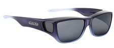 Jonathan Paul Traveler Polarized Fitover Sunglasses in Sapphire Ombre with Gr...