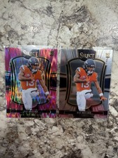 2025 Panini Select - Premier Level Pink Shock Prizm Pat Bryant #112 (RC)+ Base