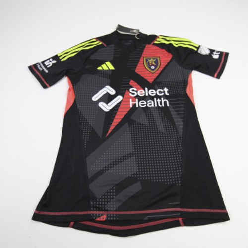 Real Salt Lake adidas Game Jersey - Soccer Men's Black Used Multiple Sizes