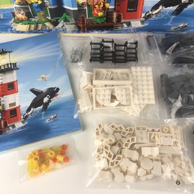 LEGO CREATOR Lighthouse Point 31051 Complete w/ Box Separator Orca Light Works 