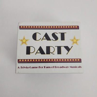Cast Party A Broadway Musical Trivia Game NEW