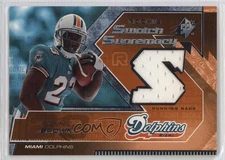 2005 SPx Rookie Swatch Supremacy Ronnie Brown #RS-RB RC 4g8