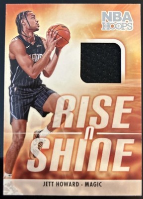Jett Howard 2023-24 NBA Hoops RISE N SHINE RC Rookie Patch Magic