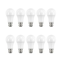 10 X Bellalux Led Leuchtmittel Birnenform 13W = 100W B22D Matt 1521Lm Warmweiß