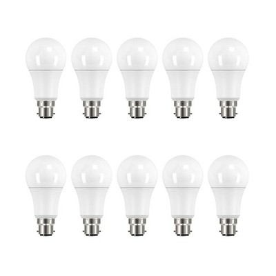 10 x Bellalux LED Leuchtmittel Birnenform 13W = 100W B22d matt 1521lm warmweiß 