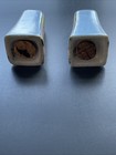 Vintage Art Deco Ceramic Salt & Pepper Shakers — photo 5