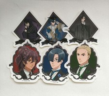 Black Butler Pet Collection Set of 6 Rare Stickers Anime Merchandise