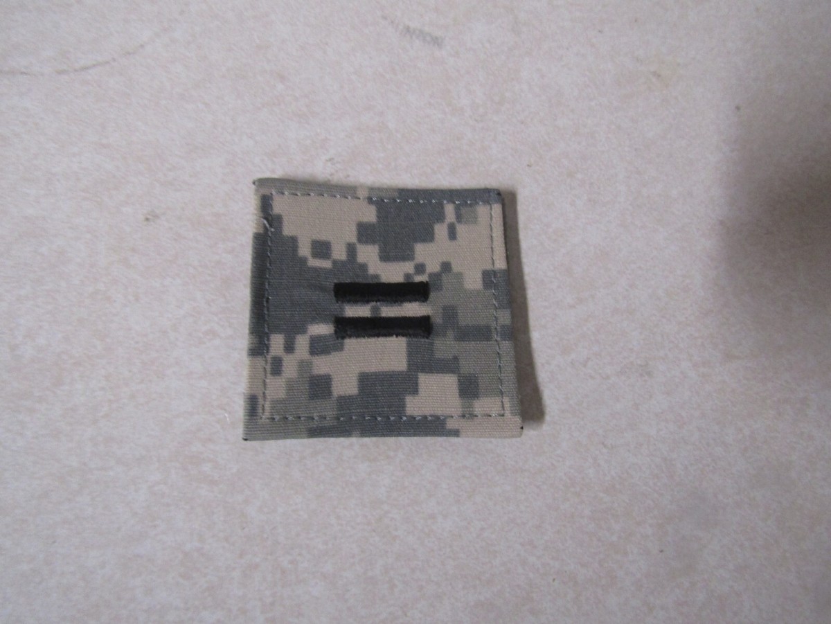 MILITARY PATCH HOOK & LOOP ACU DIGITAL NAVY JROTC RANK CADET