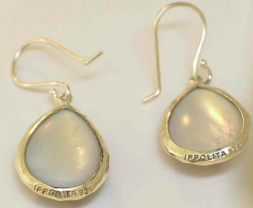 IPPOLITA STERLING SILVER + AMETHYST "ROCK CANDY" TEAR DROP EARRINGS - Image 3 of 3