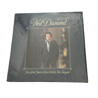 Neil Diamond I'm Glad You're Here With Me Tonight Vinyl LP Columbia AL 34990