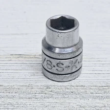 SK Tools USA 3/8" Drive 3/8" Standard 6 Point Chrome Socket 45112