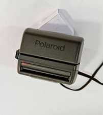 Vintage Polaroid 600 Instamatic Camera with Strap.