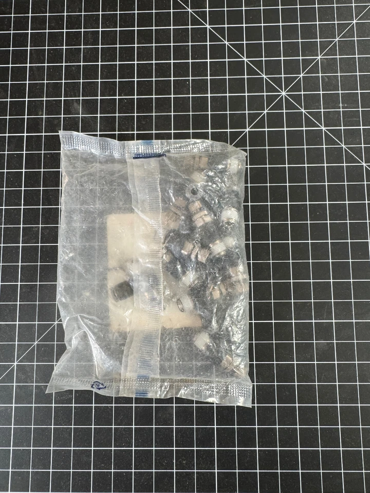 Упаковка из 10 измерителей расхода PNEUFIT C C2WA00218 для банджо с нажимной резьбой NPT - Изображение 3 из 4