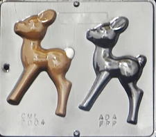 6" Reindeer Chocolate Candy Mold Christmas  2004 NEW