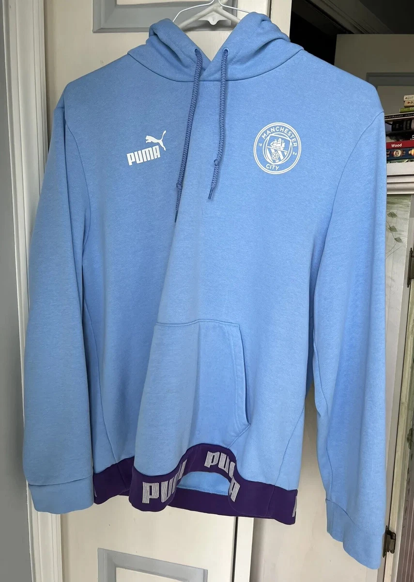 Baby blue hotsell puma hoodie