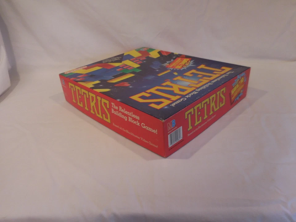 Tetris Link Board Game Original Nintendo Strategy Tabletop Arcade Family Rare - Image 3 of 4