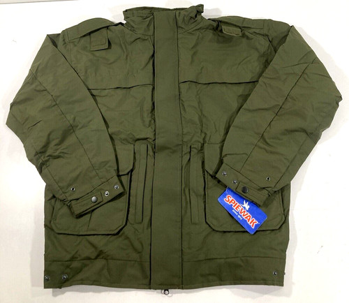 MEDIUM LONG SPIEWAK SH3466 WEATHERTECH SYSTEMS AIRFLOW JACKET COAT PL GREEN