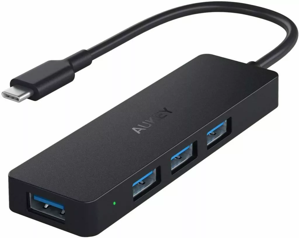 Mini USB Data Hub, VCOM Ultra Slim Portable 3-Port USB Hub Cable