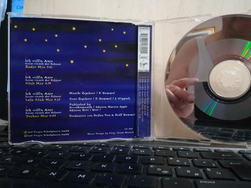 MODEL 809 - ICH WILL'N AUTO leise rieselt der schnee - CD singolo slim case 1994 - Picture 2 of 7