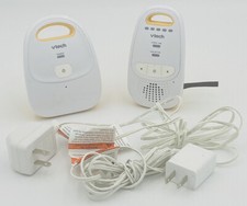 Audio Baby Monitor - White/Yellow Tested And Works Perfectly Bargain VTech