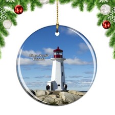 Canada Nova Scotia Christmas ornament city travel souvenir