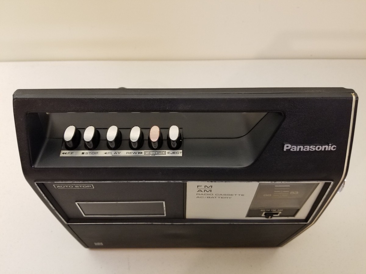 Vintage 1970s Panasonic Model RQ-435S Radio Cassette Vintage 1970s Panasonic Model RQ-435S Radio Cassette