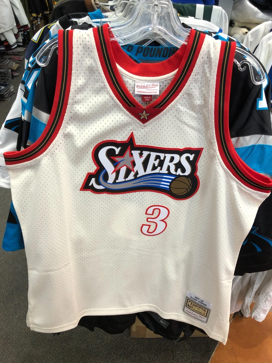 philadelphia 76ers cream jersey