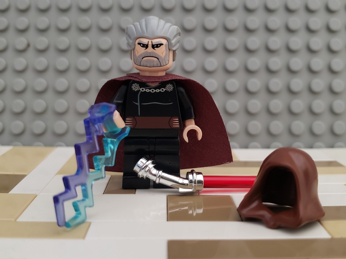 Count Dooku Lego Malevolence 9515 LEGO Count Dooku Minifigure 9515