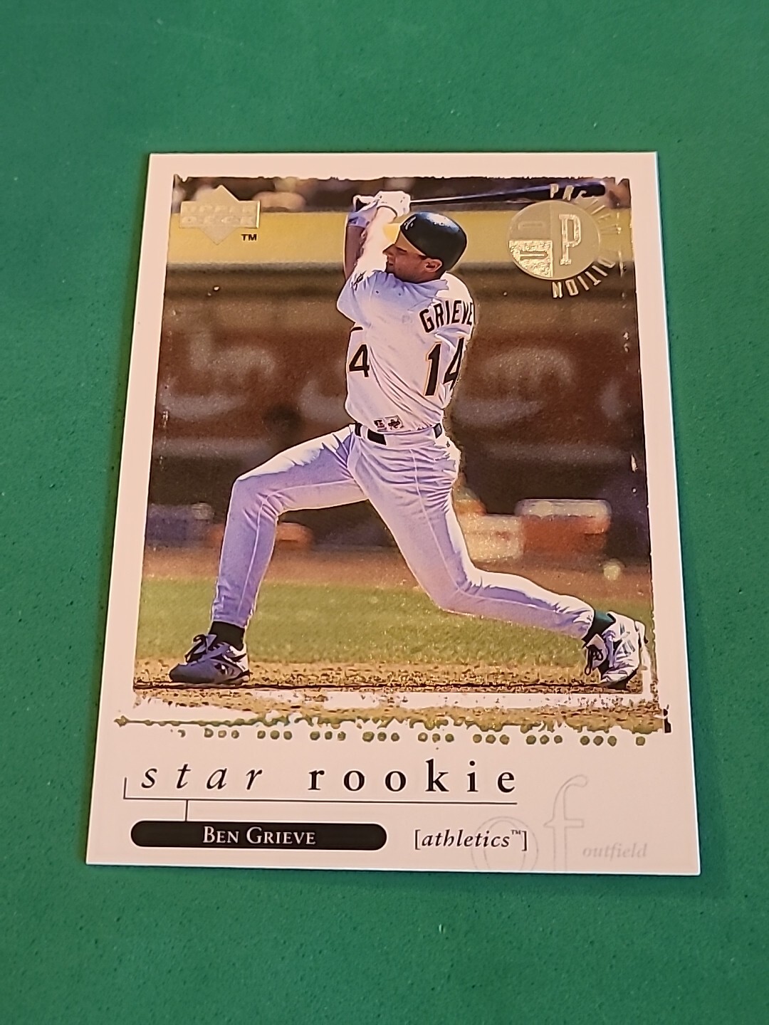 1998 Ben Grieve Upper Deck #10 Star Rookie Premier Edition 