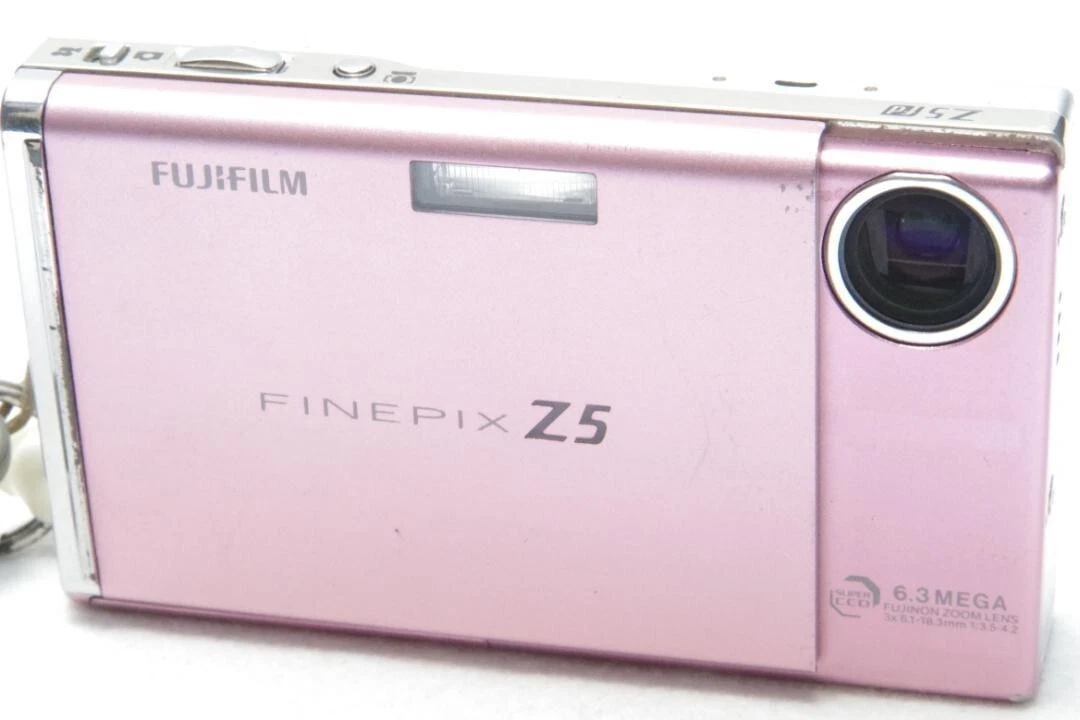 FUJIFILM FINEPIX Z5 fd (Baby Pink) 6.3 MP 3x Optical Zoom Digital Camera JAPAN