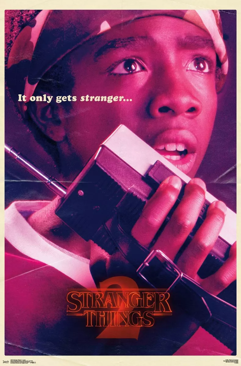 Stranger Things Season 5 Poster Official 2024 Canvas 2 –