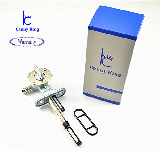 Non-Vacuum Petcock Fuel Cock Valve For Suzuki DR200 DR250 DR350 DR650 | Aluminum Alloy Replacement Valve