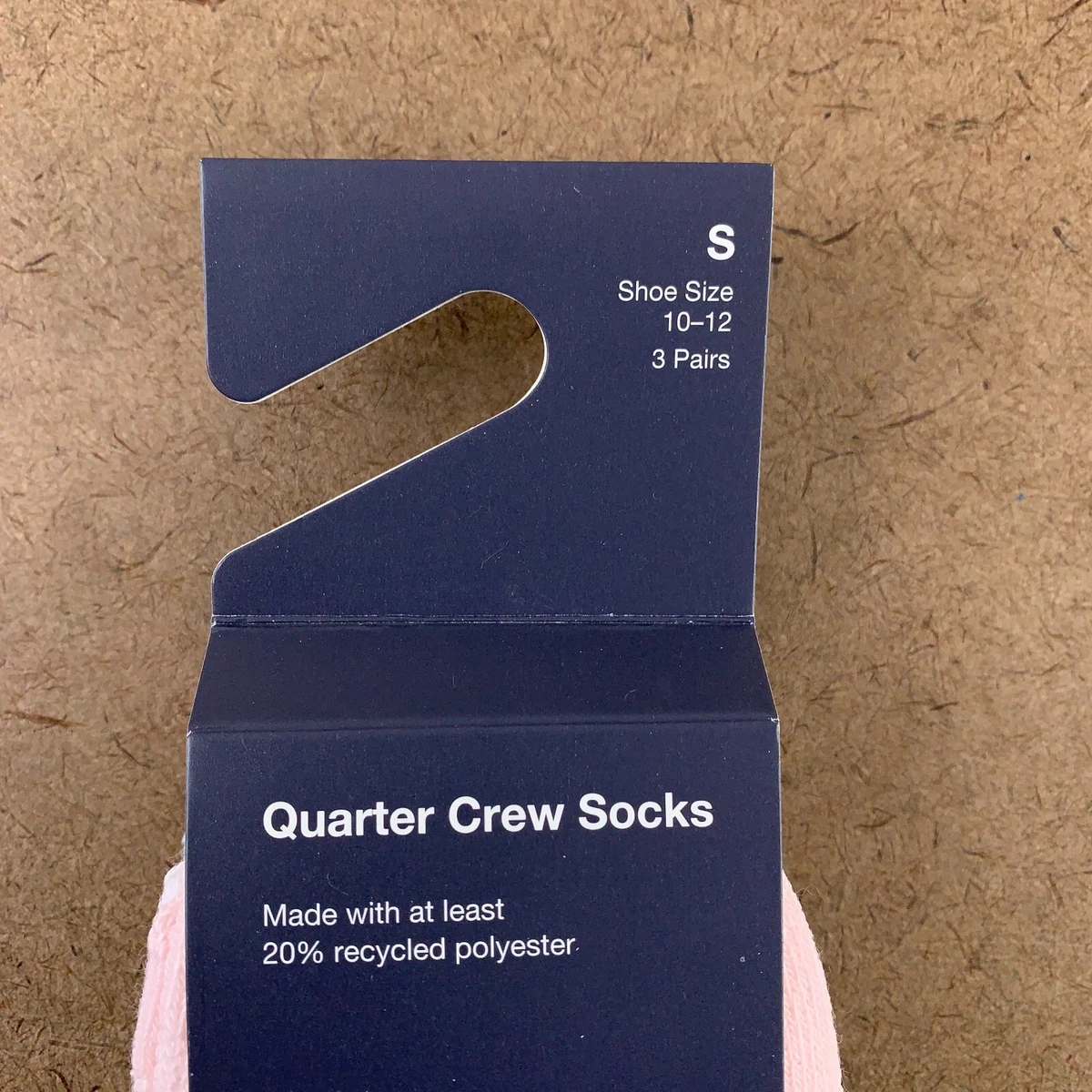 Kid Girls' 3 Pack Quarter-Crew Socks