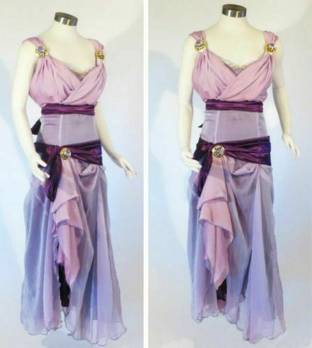 Disney Megara Prinzessin Herkules Frau Meg Erwachsene Prinzessin Kleid Cosplay Kostüm - Bild 3 von 7