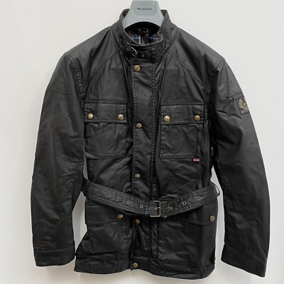 New Belstaff L 50 Roadmaster Motorcycle Jacket Mahogany