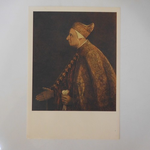 Chefs d’œuvre peinture TITIEN 1955 Institut Géographique De Agostini N8523 - Imagen 8 de 12
