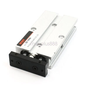 1pc TN16X30  Dual Action 16mm Bore 30mm Stroke Double Rod Pneumatic Air Cylinder 