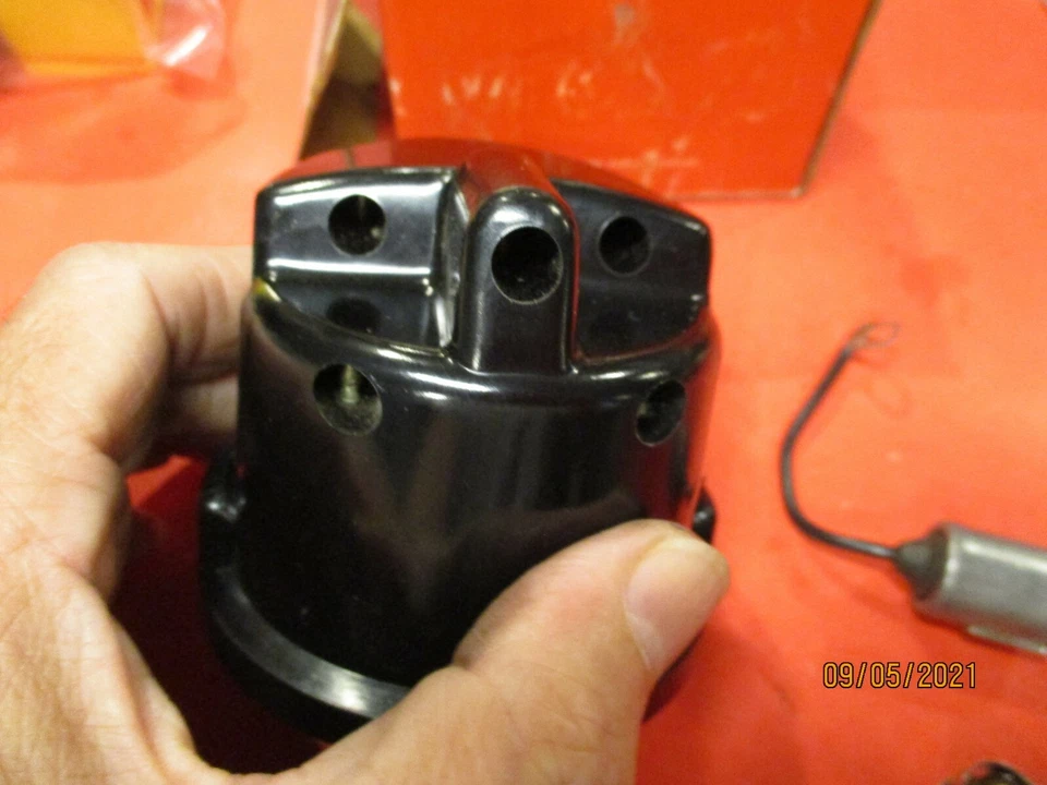 TRIUMPH-SPITFIRE,TR3,TR4A-MORGAN MGA SUNBEAM=Distributor Cap -ROTOR-POINTS-COND - Image 2 of 4
