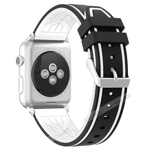 For Apple Watch Strap Band iWatch Series 8 7 6 SE 5 4 38/40/42/44 SILICONE Sport - Picture 37 of 38