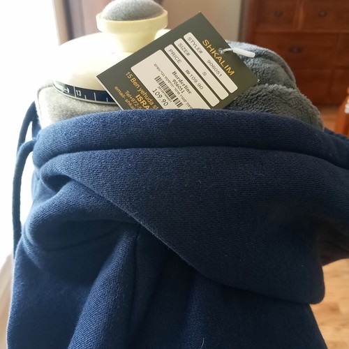 Sudadera con Capucha Jerusalén León Azul Israel Souvenir Talla Pequeña Azul Marino y León Plateado - Imagen 21 de 22