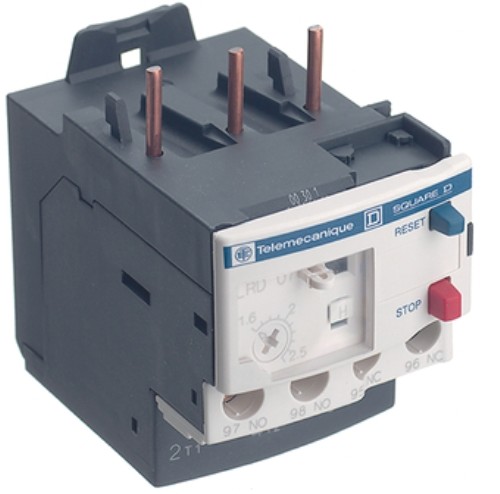 LRD21L6 | Relais de surcharge thermique Schneider Electric 12A, 18 A, 1 NO/1 NF, 5A | RS LRD21L6 | Relais de surcharge thermique Schneider Electric 12A, 18 A, 1 NO/1 NF, 5A | RS
