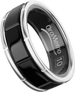 OraMemo Smart Ring 1.0 for Men/Women, No Subsripition Fee, 7-8 Days Battery Life