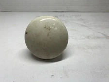 Antique White Porcelain Victorian Single Door Knob Salvage
