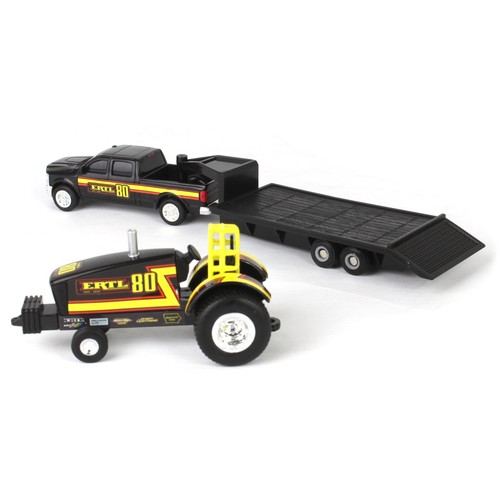 1/64 Ertl 80th Anniversary Pulling Tractor with Pickup Truck & Trailer 16516 - Bild 5 von 11