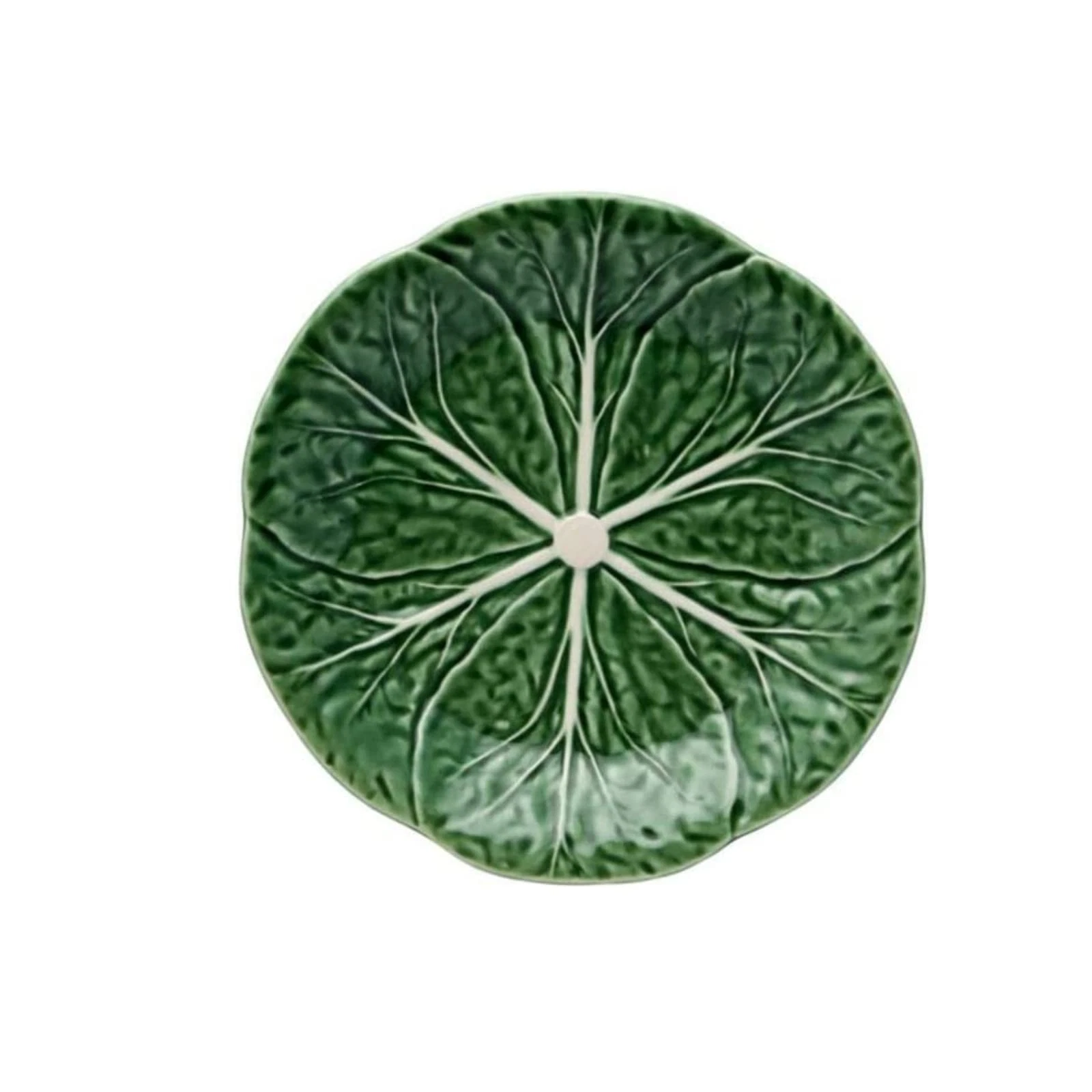 Bordallo Pinheiro Cabbage Dessert Plate, Green, Set of 4 - Thumbnail 4