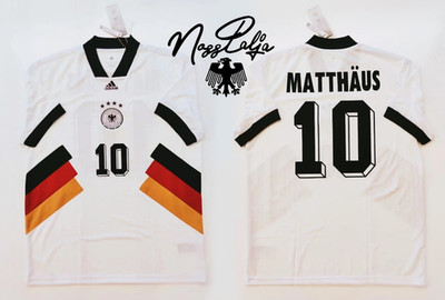 Germany Matthaus Official Adidas Icon 90s Jersey Shirt S Reissue